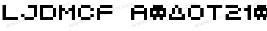 LJDMCF AdvOT21de4310字体转换